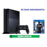 Playstation 4 Fat 500gb - Ps4 500gb Completo Com Nota Fiscal