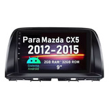 9 Autoestéreo 2+32g Carplay Gps Para Mazda Cx-5 2012-2015