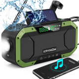 Radio Solar Con Manivela De Emergencia, Altavoz Bluetooth Im