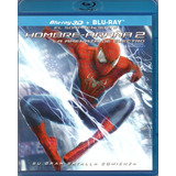 Película 3d + Blu-ray Original Sorprendente Hombre Araña 2