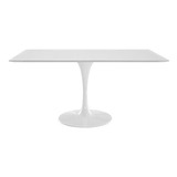 Lexmod Eei2527whi Lippa Artificial Mesa De Comedor Con Trip