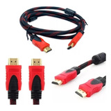 Cable Hdmi 1.4v Mallado Filtro 5.00m Ps3 Ps4 Xbox Tv Blueray