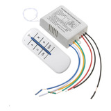 Controle Remoto Interruptor De Luz 4 Canais - 110/220v