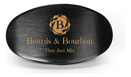 Cepillo Para El Crecimiento Del Cabello De Barba Y Bourbon