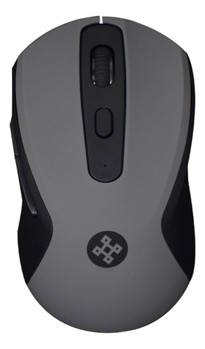 Naceb Tecnología Mouse Inalámbrico Na-0116 Diseño Ergonómico Cómodo Alcance De Hasta 10 M. 2.4 Ghz Incluye Pilas Aa Color Gris