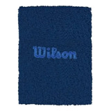Muñequera Toalla Tenis Wilson Padel Cotton Entrenamiento Cke Color Azul Talle Adulto