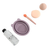 Kit De Limpieza Para Brochas De Maquillaje, 5 Unidades, Cuen