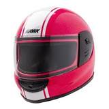 Casco Kids Hawk Rs Rosa Brillante Xs Moto Avenida