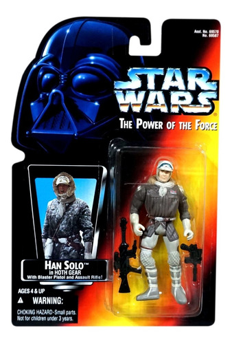 Star Wars Power Of The Force Red Han Solo Hoth Gear