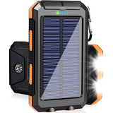 Cargador Portatil Solar 38800mah Carga Rapida Linterna 