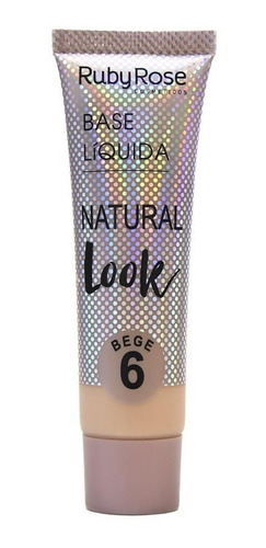 Base Liquida Natural Look - Piel Media - Rubyrose