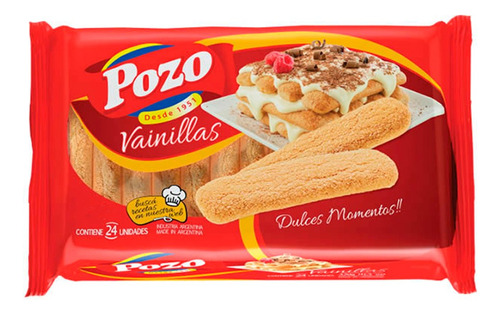 Vainillas Pozo X 24 Unidades