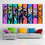 Cuadro Poliptico Jojos Bizarre Adventure Poses Xxl 192x100cm