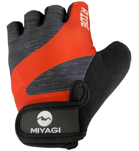 Guantes Fitness Miyagi, Ciclismo, Gym, Training Mg06116 Rojo