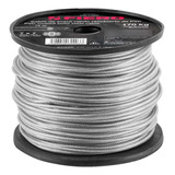 Cable Rígido 1/16' Acero 7x7 Recubierto Pvc, Carrete De 75 M