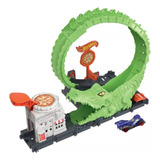 Pista Hot Wheels Nemesis Ataque Do Crocodilo Hkx39 Mattel