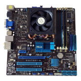 Kit Placa Mãe Asus M4a785t-m Cpu Amd Phenom Ii X4 965 4gb