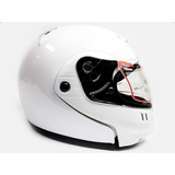 Casco Moto Abatible K301 Talla L Blanco Kinlley