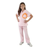 Conjunto De Uniformes Infantiles M&m Scrubs Súper Suaves Par