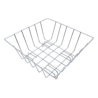 Escurridor De Trastes Metálico Cocina Javaz Compacto 22x22x11.5 Cm Plateado