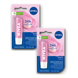 Kit X 2 Labello Prot. Labial X 4,8gr Soft Rose