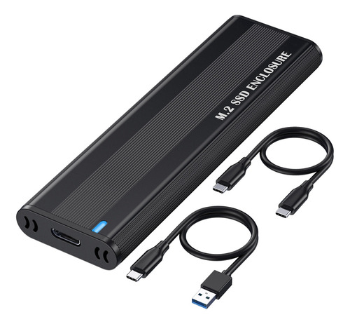 Adaptador Ssd M2 Ssd Case Nvme De Doble Protocolo M.2 A Usb