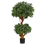 Árbol Topiario De Doble Bola Sweet Bay De 3 Pies