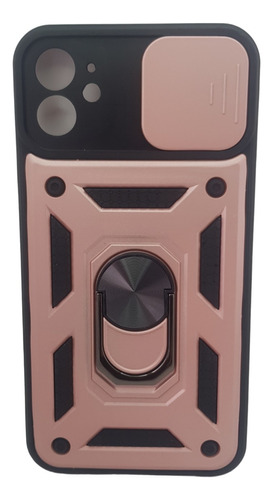 Forro Funda Armadura Con Soporte Anillo Para iPhone 11