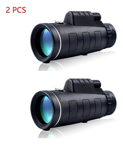 Pack X2 Monocular Binoculares Profesionales De Largo Alcance