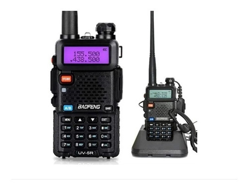 Radio Walkie Talkie Digital Baofeng Uv-5r Triband Vhf/uhf/fm