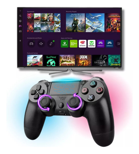 Controle Para Tv´s Smart Gaming Hub Xbox Joystick 4k