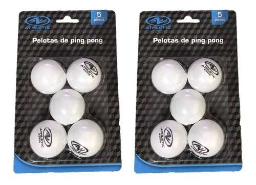10 Pelotas Ping Pong Athletic Work A20