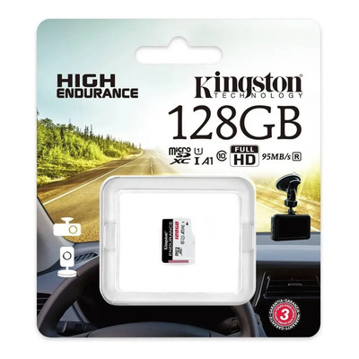 Memoria Micro Sd 128gb Kingston Endurance 95r\u002F30w Sdce\u002F128gb | Envío gratis