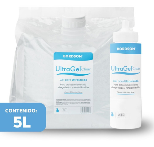  Gel Conductor Sin Color Ultragel Clear 5 Lt