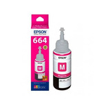 Tinta Epson Original T664 70ml Color Magenta