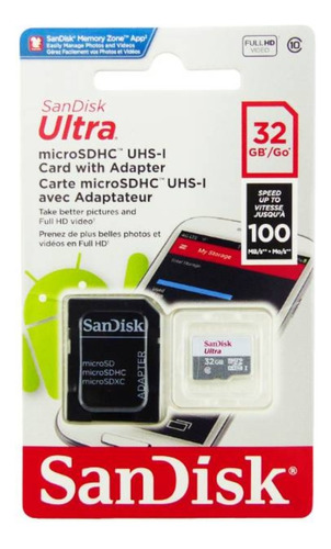 Memoria Micro Sd 32gb Sandisk