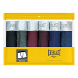 6 Boxer Everlast Premium Ajuste Y Comodidad Cortos O Largos