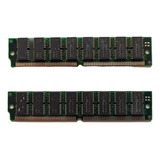 2 Modulos Memoria Simm Dram Nt511740c0j-60 16mb 72 Pin