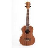 Ukelele Sapele Tenor Electroacustico Bu-26-cfq Bamboo+funda 