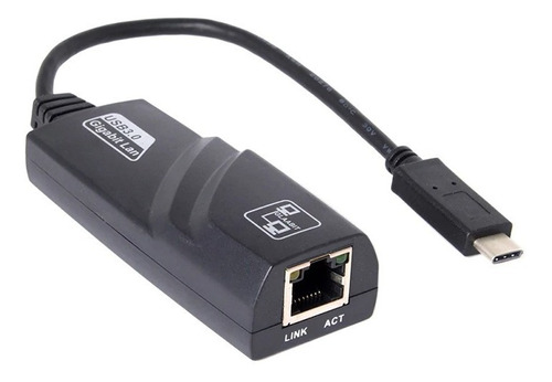 Adaptador De Red Puerto C A Rj45 Ethernet  Lan 100/1000mbps