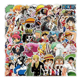 One Piece Anime Manga 50 Calcomanias Stickers Pvc Vs Agua