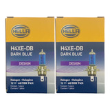 Pack 2x Foco Halógeno Hella Design 12v H4 Xe Db 9003 60/55w