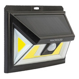 Reflector Led Solar Aplique Fotocelula / Sensormov Macroled