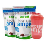 Ampk Protein - Proteína Vegana (pack X 2) + Shaker Vaso