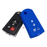 Funda Llave Mazda 2 Mazda 3 Mazda 6 Cx5 Cx7 Cx9 4 Botones