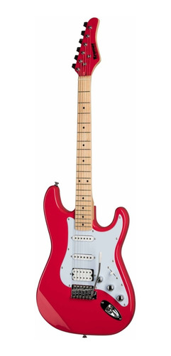 Guitarra Eléctrica Kramer Focus Vt-211s Ruby Red