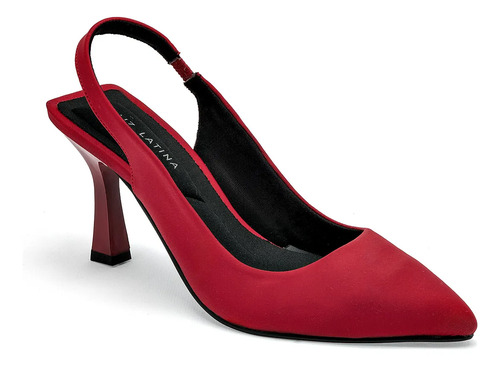 Raiz Latina Zapatilla Para Mujer Rojo Cod 140793-e