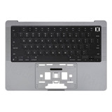 Top Case Teclado Macbook Pro 14 A2442 Space Gray