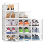 Caja Organizadora De Zapatos Set X4 Casatua Apilables Firmes