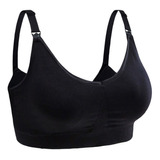 Brasier De Maternidad Para Lactancia Talla Xl Color Negro